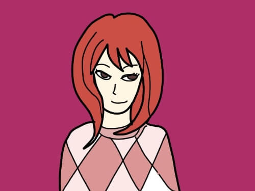 ミナミさん似顔絵